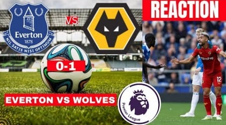 Everton vs Wolves 0-1 Live Stream Premier league Football EPL Match Today Score Highlights Sports TV