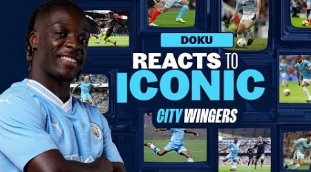 DOKU REACTS TO ICONIC MAN CITY WINGERS!