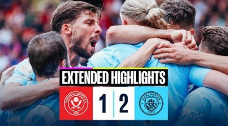 EXTENDED HIGHLIGHTS | Sheffield United 1-2 City | Rodri strike sends blues to the top of the table!