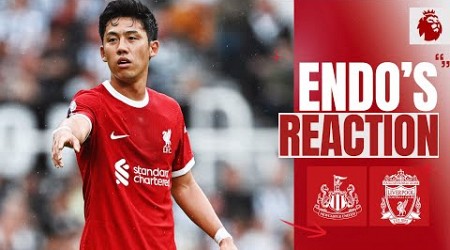 ENDO REACTS: &#39;It&#39;s Liverpool! Even with 10-men we have a chance&#39; | Wataru on Newcastle Utd win