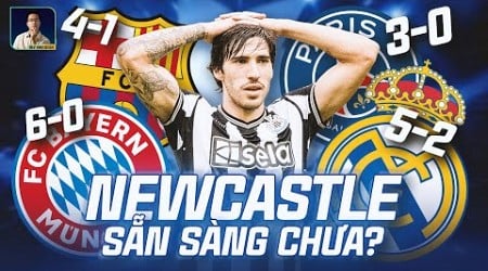 NEWCASTLE UNITED CÒN QUÁ NON CHO CHAMPIONS LEAGUE: XIN ĐỪNG LÀ BẢNG TỬ THẦN