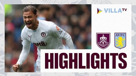 MATCH HIGHLIGHTS | Burnley 1-3 Aston Villa