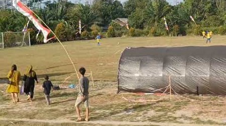 Football in The Kampung Turnamen Di Kecamatan Cempaga Cup seru Sekali