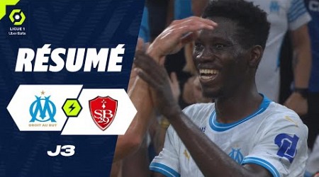 OLYMPIQUE DE MARSEILLE - STADE BRESTOIS 29 (2 - 0) - Résumé - (OM - SB29) / 2023-2024