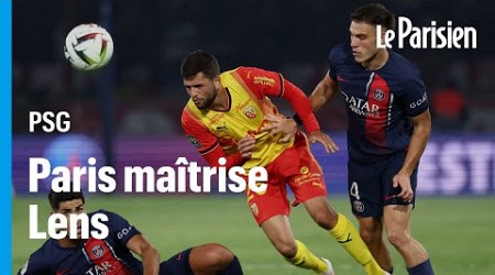 PSG-Lens (3-1) : Paris maîtrise Lens et remporte sa première victoire