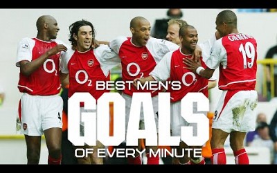 GOALS, GOALS, GOALS! | Best Arsenal Men&#39;s goals of every minute