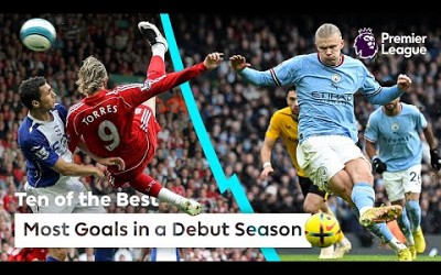 Players with MOST GOALS in a debut Premier League season