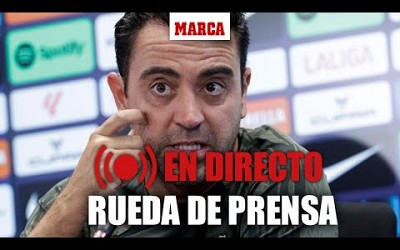 Rueda de prensa de Xavi previa al partido contra el Betis, EN DIRECTO | MARCA