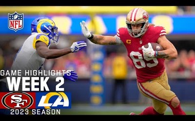 San Francisco 49ers vs. Los Angeles Rams | 2023 Week 2 Game Highlights