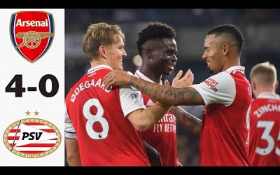 Arsenal vs PSV 4️⃣-0️⃣ Highlights &amp; All Goals 2023