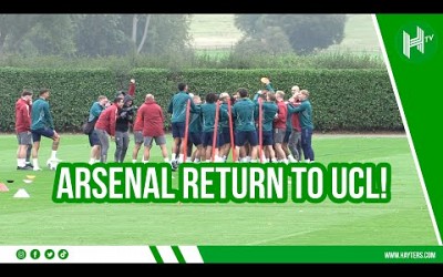 Martinelli ABSENT as Arsenal prepare for Champions League return!