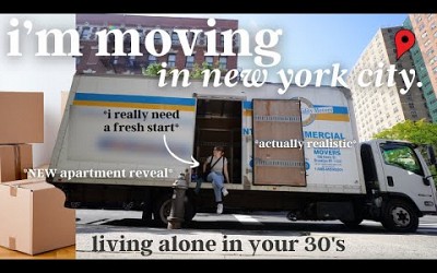 MOVING OUT of my tiny NYC studio apartment 