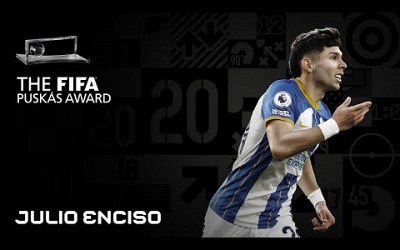 Julio Enciso | Brighton v Manchester City | FIFA Puskas Award 2023 Nominee