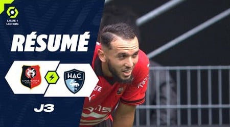 STADE RENNAIS FC - HAVRE AC (2 - 2) - Résumé - (SRFC - HAC) / 2023-2024