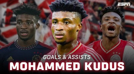 Alle GOALS &amp; ASSISTS van MOHAMMED KUDUS in de Eredivisie ⚡