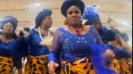 Igbo women living in Hull city England showcasing their cultural heritage