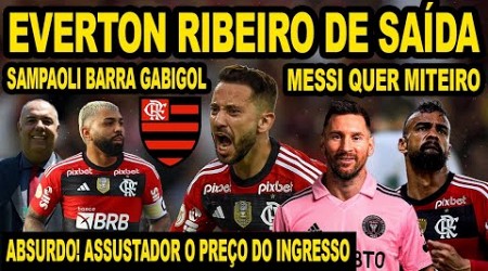 ABSURDO! DIRETORIA DO FLAMENGO VACILA COM TORCIDA! EVERTON RIBEIRO DE SAÍDA DO MENGÃO? 3 ZAGUEIROS?