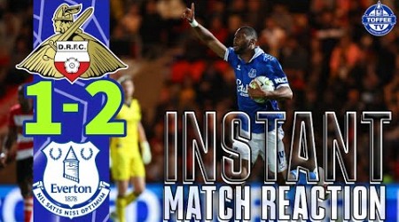 Doncaster Rovers 1-2 Everton | Instant Match Reaction