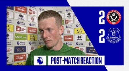 SHEFFIELD UNITED 2-2 EVERTON | Jordan Pickford&#39;s reaction