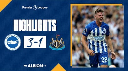 PL Highlights: Brighton 3 Newcastle 1