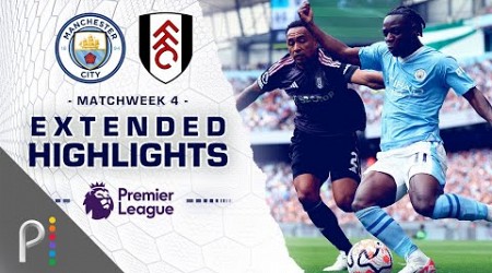 Manchester City v. Fulham | PREMIER LEAGUE HIGHLIGHTS | 9/2/2023 | NBC Sports