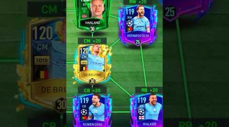 Manchester City - Best Ever Max Rated Squad #fifamobile