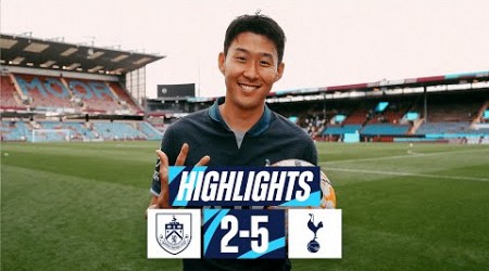 BURNLEY 2-5 TOTTENHAM HOTSPUR // PREMIER LEAGUE HIGHLIGHTS // HEUNG-MIN SON SCORES HAT-TRICK