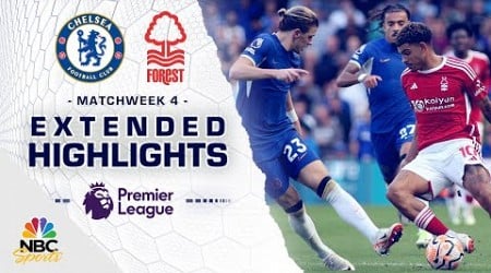 Chelsea v. Nottingham Forest | PREMIER LEAGUE HIGHLIGHTS | 9/2/2023 | NBC Sports