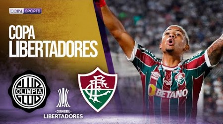 Olimpia (PAR) vs Fluminense (BRA) | LIBERTADORES HIGHLIGHTS | 08/31/2023 | beIN SPORTS USA