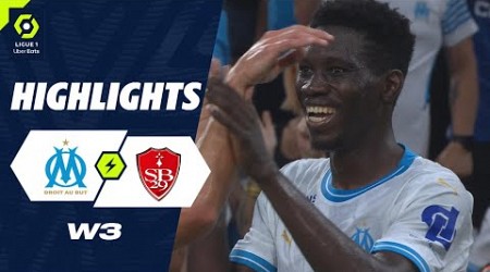 OLYMPIQUE DE MARSEILLE - STADE BRESTOIS 29 (2 - 0) - Highlights - (OM - SB29) / 2023-2024