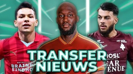 VEEL GROTE EREDIVISIE TRANSFERS! | Transfernieuws met LOZANO, LUKAKU &amp; MIKAUTADZE!