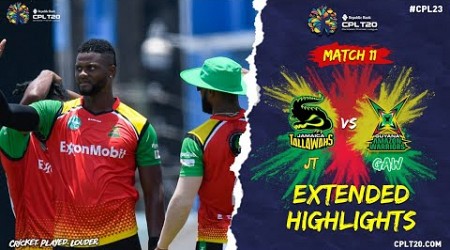 Extended Highlights | Jamaica Tallawahs vs Guyana Amazon Warriors | CPL 2023