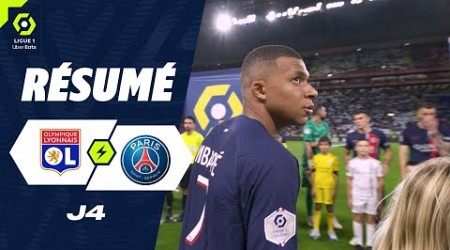 OLYMPIQUE LYONNAIS - PARIS SAINT-GERMAIN (1 - 4) - Résumé - (OL - PSG) / 2023-2024