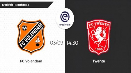 FC Volendam vs FC Twente | Eredivisie 2023/24 | Matchday 4 #volendam #twente #eredivisie