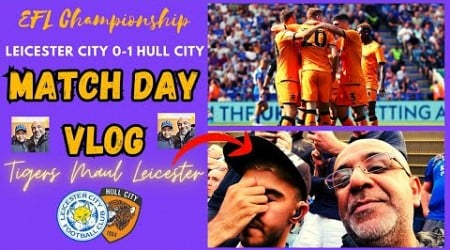 LEICESTER LOSE FOR THE FIRST TIME l MATCHDAY VLOG l LEICESTER CITY 0 -1 HULL CITY l LIAM DELAP GOAL