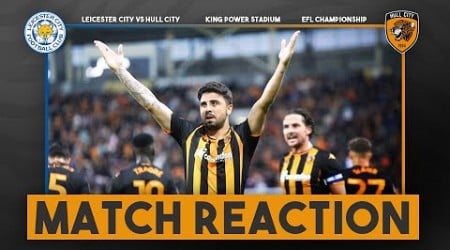 WHAT A WIN!! Leicester City 0-1 Hull City: Match Reaction