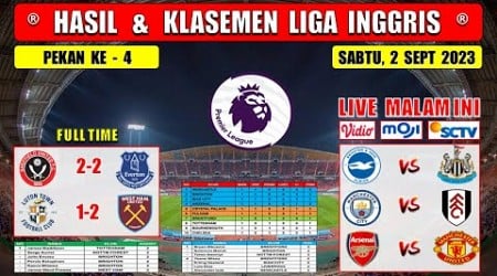 Hasil Liga Inggris Tadi Malam ~ SHEFF UNITED vs EVERTON ~ EPL 2023 Pekan Ke 4