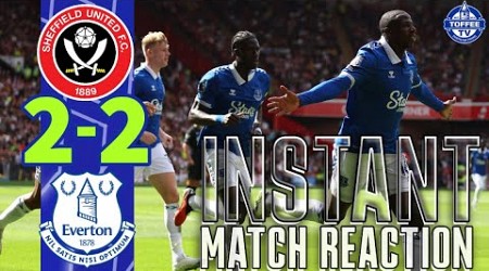 Sheffield United 2-2 Everton | Instant Match Reaction