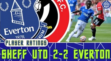 Sheffield United 2-2 Everton | Player Ratings