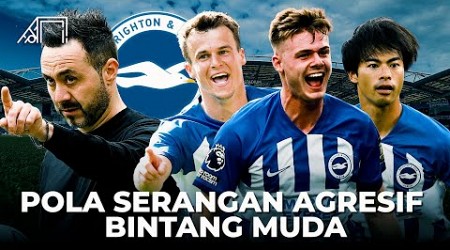 Permainan Paling Enak Ditonton Penghancur Tim Besar! Kehebatan Lini Serang Brighton Musim Ini