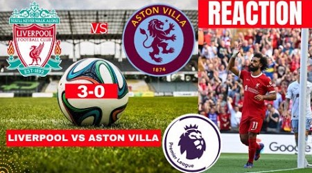 Liverpool vs Aston Villa 3-0 Live Stream Premier league Football EPL Match Score Reaction Highlights