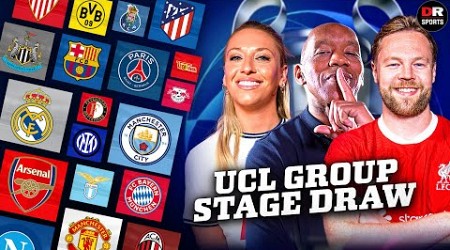 Champions League Group Stage Draw LIVE ft. AGT, Abbi &amp; Laurie