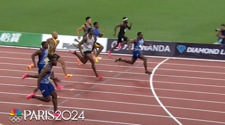 Christian Coleman blazes to fastest 100 of 2023 at Xiamen Diamond League | NBC Sports