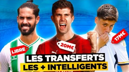 Les TRANSFERTS les PLUS INTELLIGENTS du mercato 2023 !