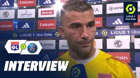 Interview de fin de match : OLYMPIQUE LYONNAIS - PARIS SAINT-GERMAIN (1-4) / 2023-2024