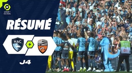 HAVRE AC - FC LORIENT (3 - 0) - Résumé - (HAC - FCL) / 2023-2024