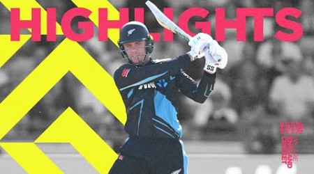 Allen Hits 83 off 53 Balls | Highlights - England v New Zealand | 3rd Men&#39;s Vitality IT20 2023