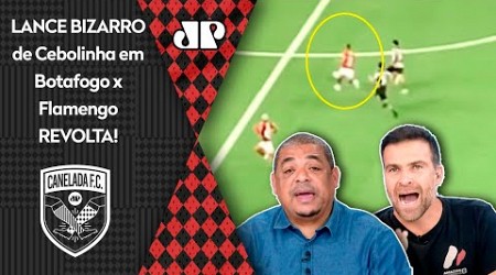 &quot;OLHA ISSO! QUE BOS%@! OU É BURRICE OU...&quot; LANCE de Cebolinha em Botafogo x Flamengo REVOLTA!