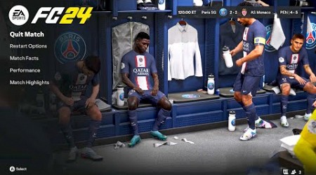 EA Sports FC 24 | PSG vs AS MONACO | Ligue 1 GAMEPLAY (PS5, Xbox Series X)