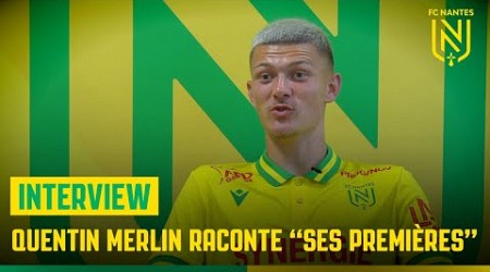 Quentin Merlin raconte &quot;ses premières&quot; en pro !